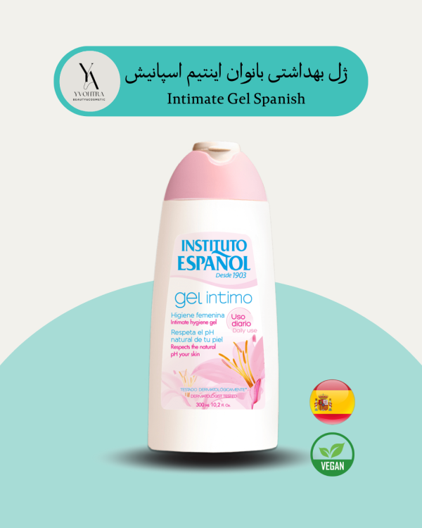 ژل بهداشتی بانوان انستیتو اسپانیش اسپانول، محصولی تخصصی برای شستشوی ناحیه تناسلی بانوان است. این ژل با فرمولاسیون ملایم و متعادل با pH طبیعی واژن، به حفظ سلامتی و طراوت این ناحیه حساس کمک می‌کند.