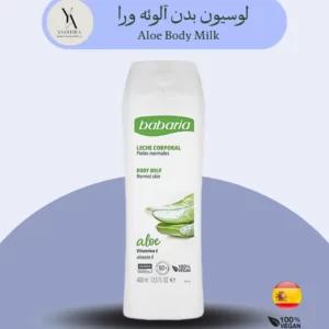 لوسیون بدن باباریا لوسیون آلوئه ورا Babaria لوسیون بدن حجم 400 میل لوسیون نرمی پوست لوسیون با آلوئه ورا برای بدن لوسیون طبیعی Babaria لوسیون برای انواع پوست لوسیون باباریا لوسیون بدن بدون پارابن لوسیون آبرسان مناسب انواع پوست لوسیون با آبرسانی عمیق لوسیون اقتصادی Babaria لوسیون با رایحه ملایم لوسیون آبرسان ماندگار لوسیون بدون عوارض لوسیون آبرسان روزانه لوسیون با تغذیه پوست لوسیون محافظ پوست لوسیون سریع‌الاثر لوسیون ارگانیک لوسیون برای پوست حساس لوسیون با بافت سبک لوسیون بدن Babaria اسپانیا