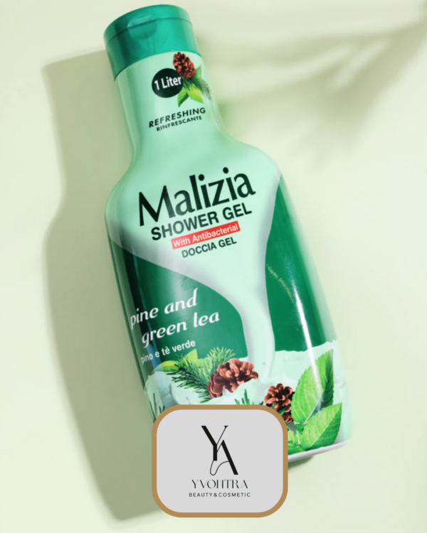 شامپو بدن پینو مالزیا یک لیتری MALIZIA SHOWER GEL PINE - Image 2