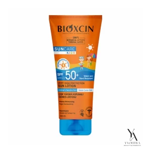 لوسیون ضد آفتاب کودک، بیوکسین SPF50، ضد آفتاب کودکان، محافظت پوست کودک، ضد آفتاب بدون پارابن، مراقبت از پوست کودک، ضد آفتاب بیوکسین ، لوسیون ضد آفتاب SPF50، ضد آفتاب پوست حساس، بیوکسین کودک، محافظت UVA و UVB، ضد آفتاب گیاهی، آبرسان پوست کودک، ضد آفتاب ایمن برای نوزادان