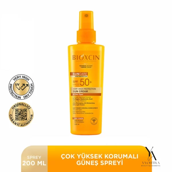 اسپری ضد آفتاب SPF50 بیوکسین BIOXCIN حجم 200 میل - Image 2