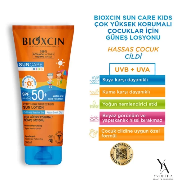 لوسیون ضد آفتاب کودک SPF50 بیوکسین BIOXCIN حجم 200 میل - Image 6