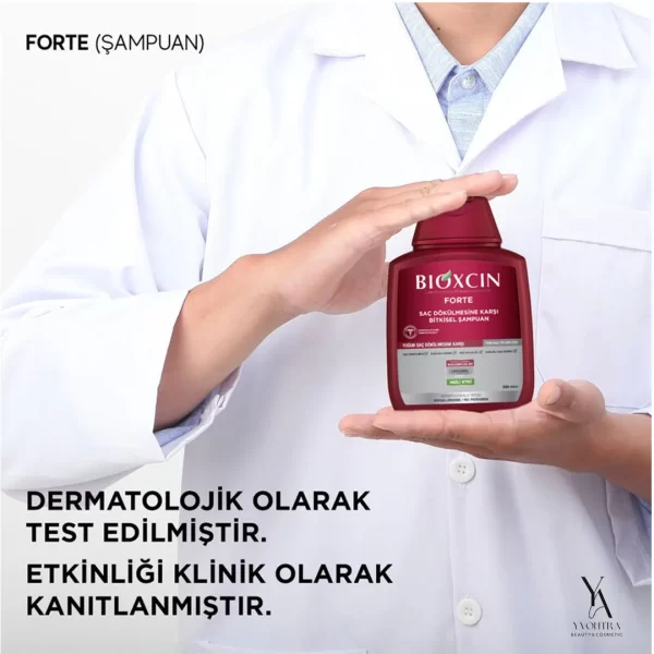 پک سه عددی شامپو ضد ریزش بیوکسین BIOXCIN مدل فورت مناسب انواع موها حجم 300 میل - Image 4