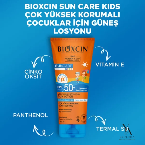 لوسیون ضد آفتاب کودک SPF50 بیوکسین BIOXCIN حجم 200 میل - Image 3