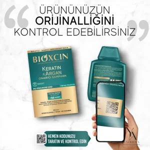 شامپو ترمیم کننده کراتین و آرگان بیوکسین BIOXCIN حجم 300 میل پک 2 عددی
