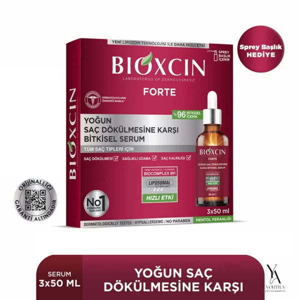 پک سرم ضد ریزش مو بیوکسین BIOXCIN مدل فورت سه عددی - Image 5