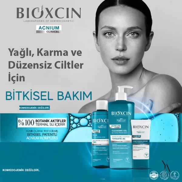 ژل شستشوی صورت بیوکسین BIOXCIN مدل Acnium برای پوست چرب و مستعد آکنه حجم 200 میل - Image 6