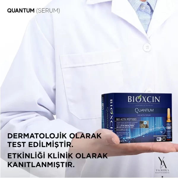 سرم ضد ریزش و تقویت کننده مو کوانتوم بیوکسین BIOXCIN بسته 15 عددی - Image 5