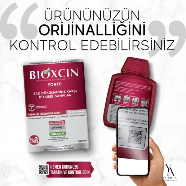پک سه عددی شامپو ضد ریزش بیوکسین BIOXCIN مدل فورت مناسب انواع موها حجم 300 میل - Image 7