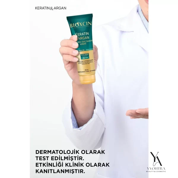 کرم مو ضد ریزش آرگان و کراتین بیوکسین Bioxcin حجم 250 میل - Image 3