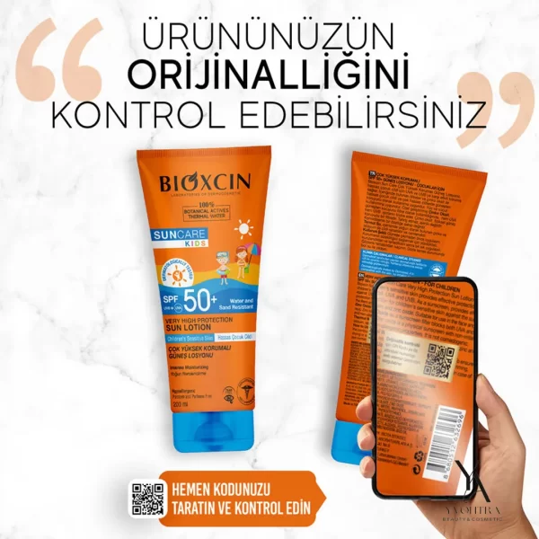 لوسیون ضد آفتاب کودک SPF50 بیوکسین BIOXCIN حجم 200 میل - Image 4