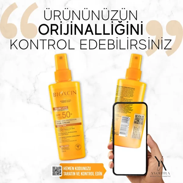 اسپری ضد آفتاب SPF50 بیوکسین BIOXCIN حجم 200 میل - Image 4