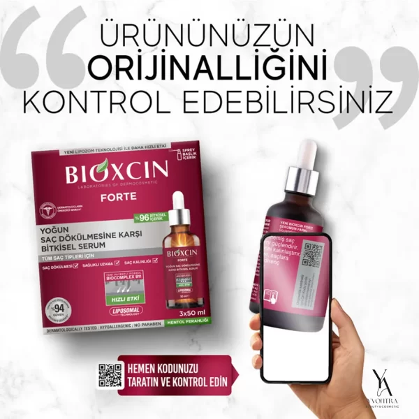 پک سرم ضد ریزش مو بیوکسین BIOXCIN مدل فورت سه عددی - Image 8