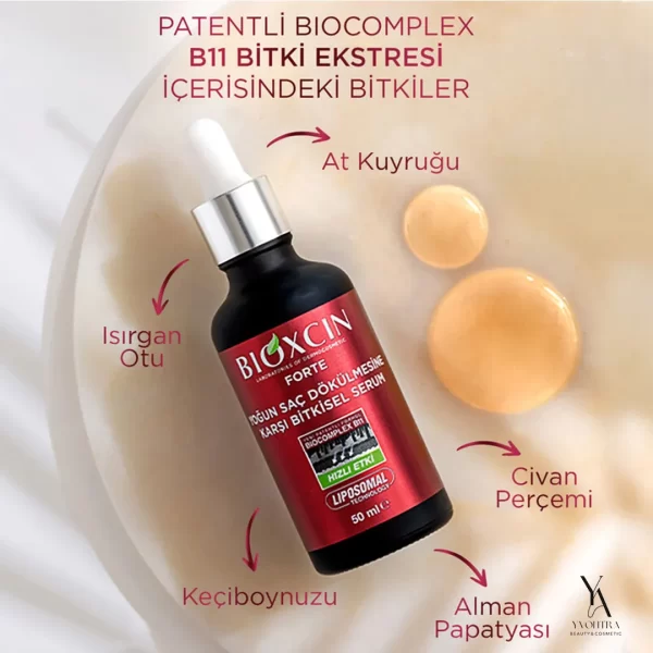 پک سرم ضد ریزش مو بیوکسین BIOXCIN مدل فورت سه عددی - Image 9
