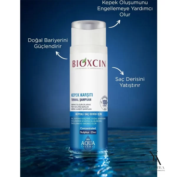 شامپو ضد شوره آکوا ترمال بیوکسین Bioxcin مناسب انواع مو حجم 300 میل - Image 6