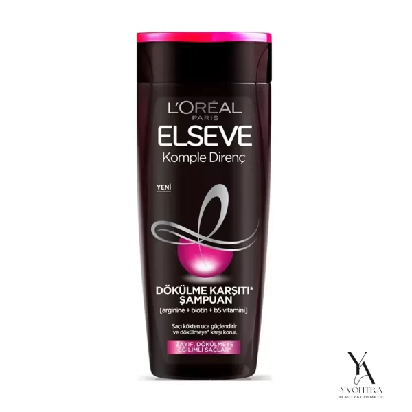 شامپو ضد ریزش و نرم کننده لورال LOREAL مناسب موهای ضعیف و مستعد ریزش حجم 450 میل