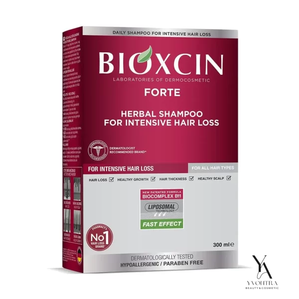 شامپو ضد ریزش گیاهی بیوکسین Bioxcin مدل فورت 300 میل - Image 3