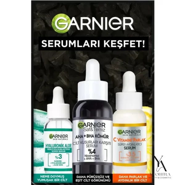 سرم لایه بردار و ضد جوش ذغالی گارنیر Garnier حجم 30 میل - Image 2