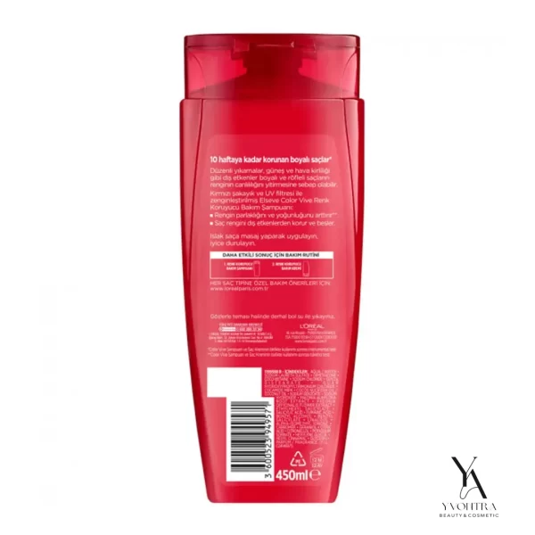 شامپو موی رنگ شده COLOR VIVE لورال LOREAL حجم 360 میل - Image 2