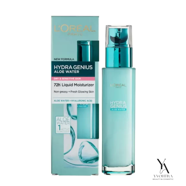 سرم آبرسان آلوئه ورا لورآل Loreal مناسب برای پوست خشک و حساس 70 میل - Image 3
