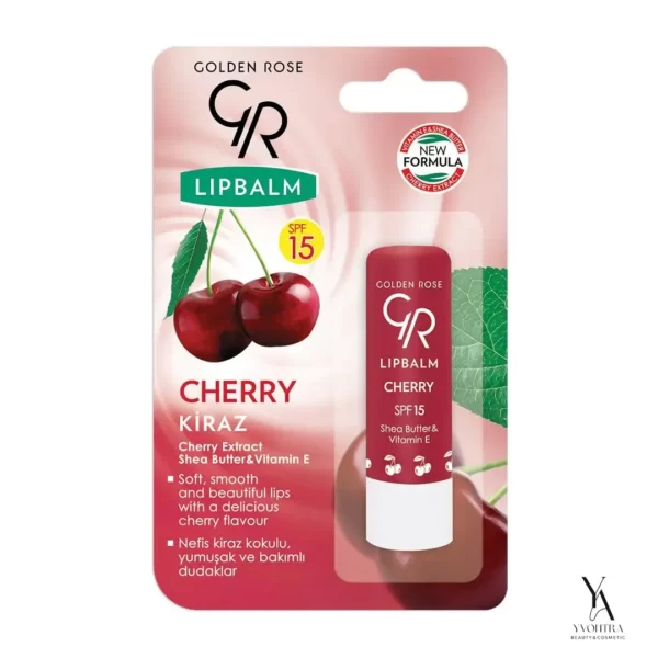 بالم لب گیلاس گلدن رز GOLDEN ROSE با SPF15
