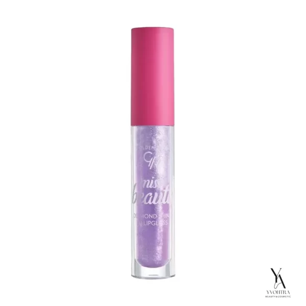 برق لب سه بعدی میس بیوتی Diamond Shine گلدن رز GOLDEN ROSE