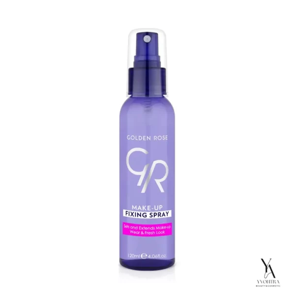 اسپری تثبیت کننده آرایش گلدن رز GOLDEN ROSE حجم 120 میل