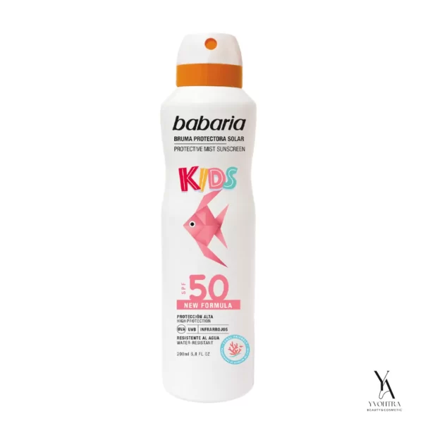 اسپری ضدآفتاب کودک باباریا اسپری پروتکتیو میست BABARIA اسپری SPF50 برای کودکان اسپری حجم 200 میل اسپری BABARIA برای کودک اسپری محافظت پوست کودک اسپری آبرسان کودک اسپری تسکین پوست اسپری بدون پارابن اسپری مناسب پوست حساس کودک اسپری با عصاره گیاهی اسپری اقتصادی BABARIA اسپری ضد التهاب برای کودکان اسپری ماندگار اسپری بدون لک اسپری روزانه برای کودکان اسپری تابستانی اسپری با SPF50 اسپری سریع‌الاثر اسپری ارگانیک اسپری با رایحه ملایم اسپری برای صورت و بدن کودک اسپری BABARIA اسپانیا