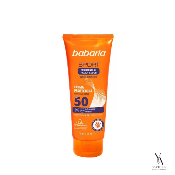 کرم ضد آفتاب اسپورت کرم BABARIA کرم SPF50 کرم ضد آفتاب ضد آب کرم حجم 75 میل کرم ضد آفتاب BABARIA کرم محافظت پوست در ورزش کرم ایمن برای فعالیت‌های ورزشی کرم ضد آفتاب بدون پارابن کرم مناسب پوست حساس در ورزش کرم با عصاره گیاهی کرم اقتصادی BABARIA کرم آبرسان برای ورزش کرم ضد آفتاب ماندگار کرم ضد آفتاب بدون لک کرم روزانه برای ورزش کرم ضد آفتاب تابستانی کرم با SPF50 ضد آب کرم ضد آفتاب سریع‌الجذب کرم ارگانیک برای ورزش کرم با رایحه ملایم کرم محافظت بدن در ورزش کرم BABARIA اسپانیا