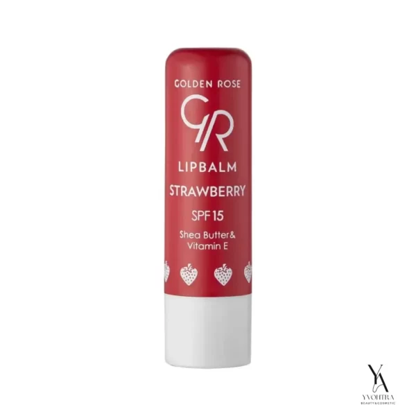 بالم لب توت فرنگی گلدن رز GOLDEN ROSE با SPF15 - Image 4