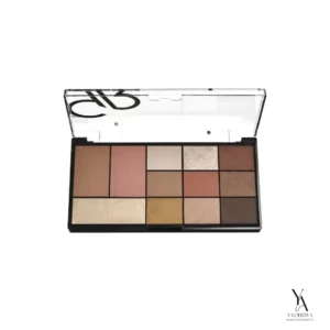 پالت آرایش صورت و چشم سیتی استایل گلدن رز GOLDEN ROSE شماره 01 (Warm Nude)