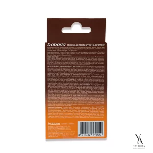 ضدآفتاب استیکی درخشان کننده صورت باباریا BABARIA مدل Glow Effect با SPF50 حجم 20 میل