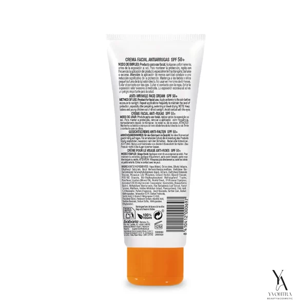 ضد آفتاب ضد پیری SPF50 باباریا BABARIA حاوی آلوورا حجم 75 میل - Image 6