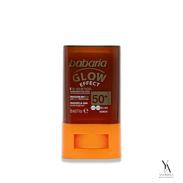 ضدآفتاب استیکی درخشان کننده صورت باباریا BABARIA مدل Glow Effect با SPF50 حجم 20 میل - Image 3