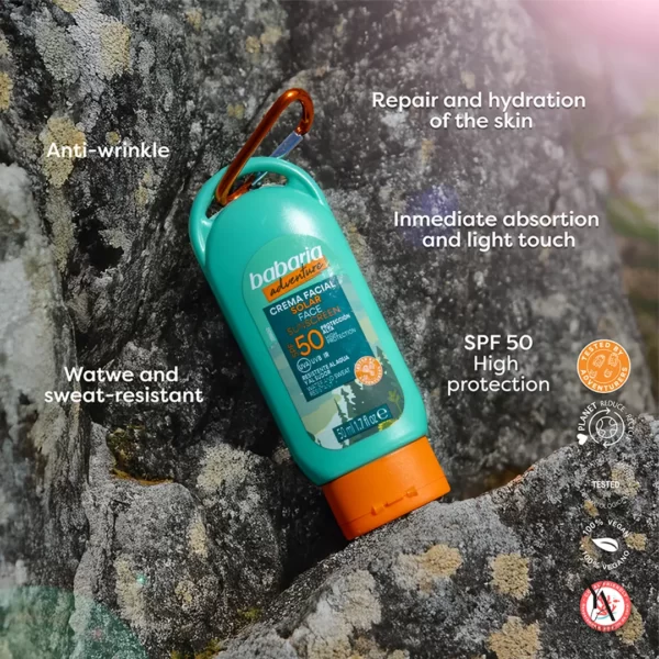 کرم ضد آفتاب صورت باباریا با SPF50 نسخه Limited Edition حجم 50 میل - Image 4