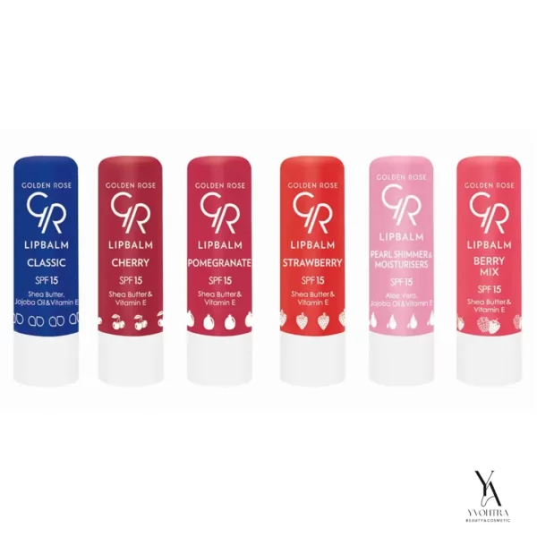 بالم لب انار گلدن رز  GOLDEN ROSE با SPF15 - Image 4