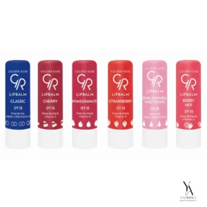 بالم لب گلدن رز GOLDEN ROSE مدل میکس بری با SPF15