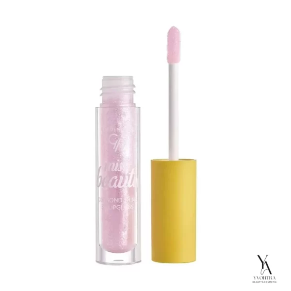 برق لب سه بعدی میس بیوتی Diamond Shine گلدن رز GOLDEN ROSE - Image 5