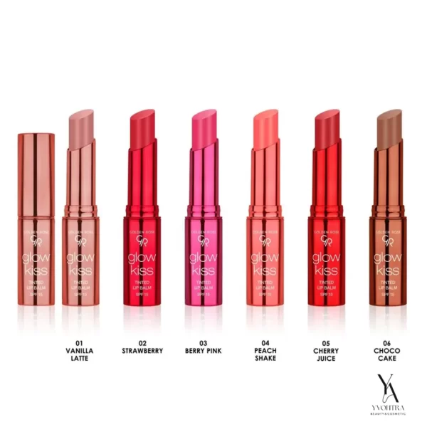 تینت لب جامد مدل Glow Kiss گلدن رز GOLDEN ROSE - Image 3